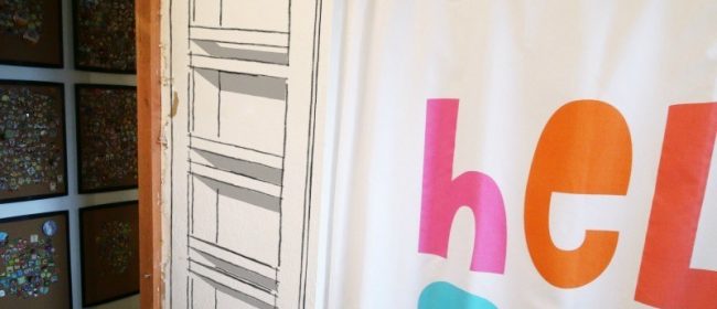 Remodelaholic | Planning Built-In Bathroom Storage for a Small Bathroom