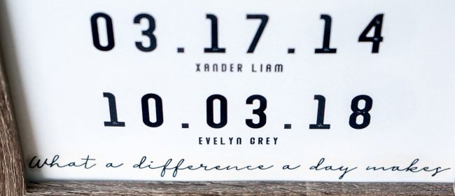 Remodelaholic | Print Your Own Personalized Important Family Date Sign