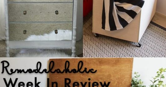 Remodelaholic | Simple DIY Wooden Storage Chest Plans + An Easy Plywood Storage Box with Geometric Inlay